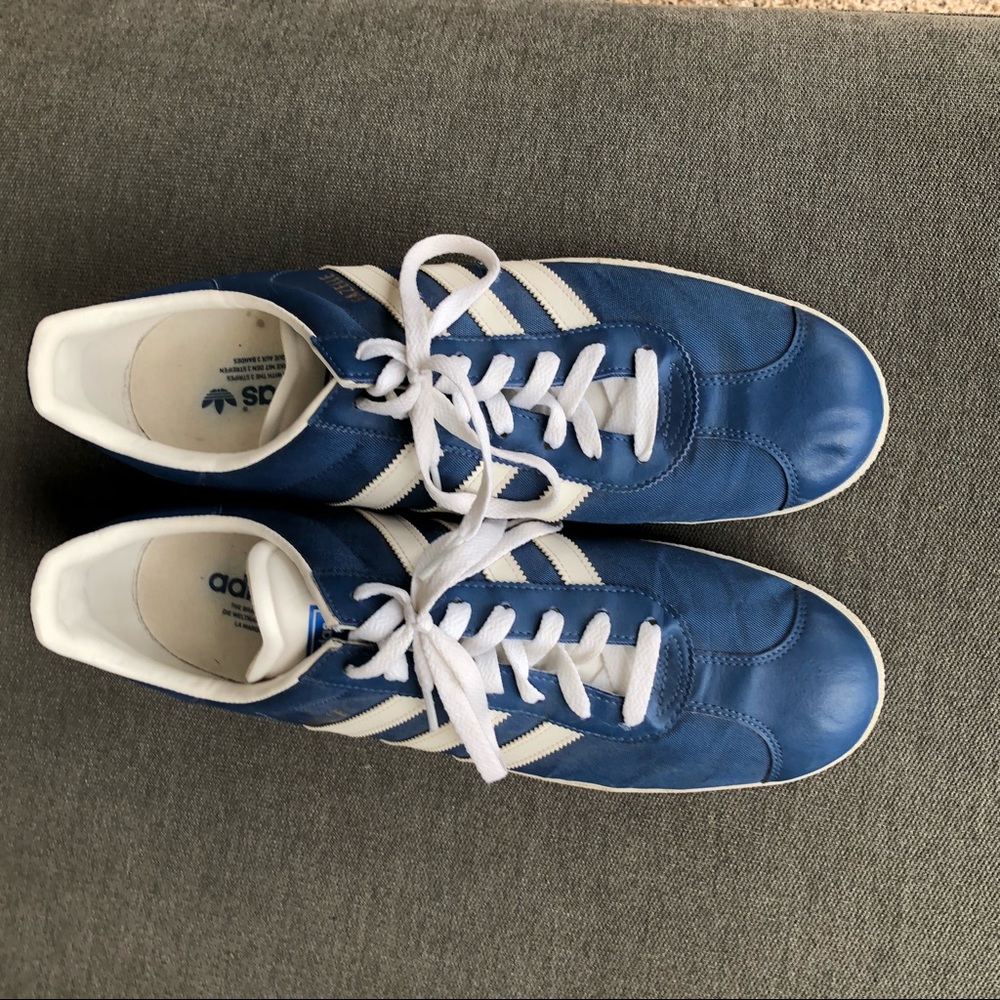 RARE Nylon/Leather Adidas Gazelle OG size 13